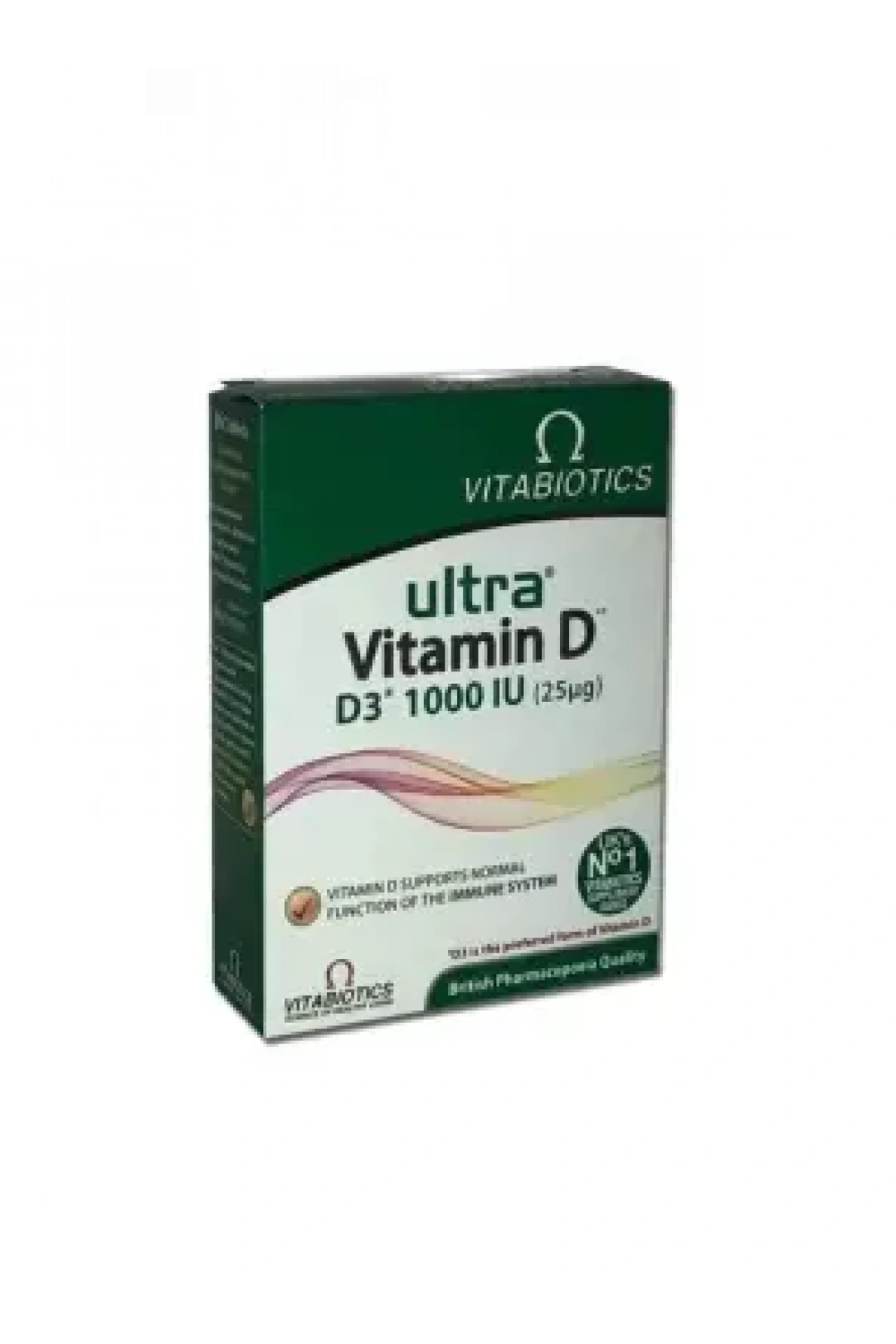 Vitabiotics Ultra Vitamin D3 1000 IU 96 Tablet