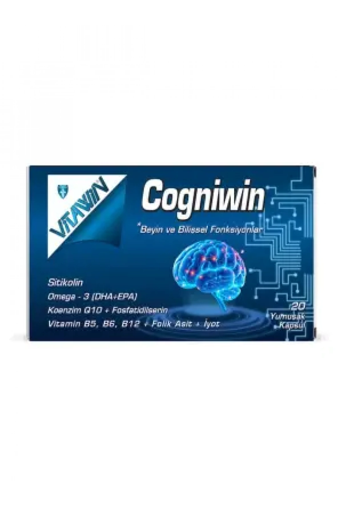 Vitawin Cogniwin Sitikolin 20 Kapsül