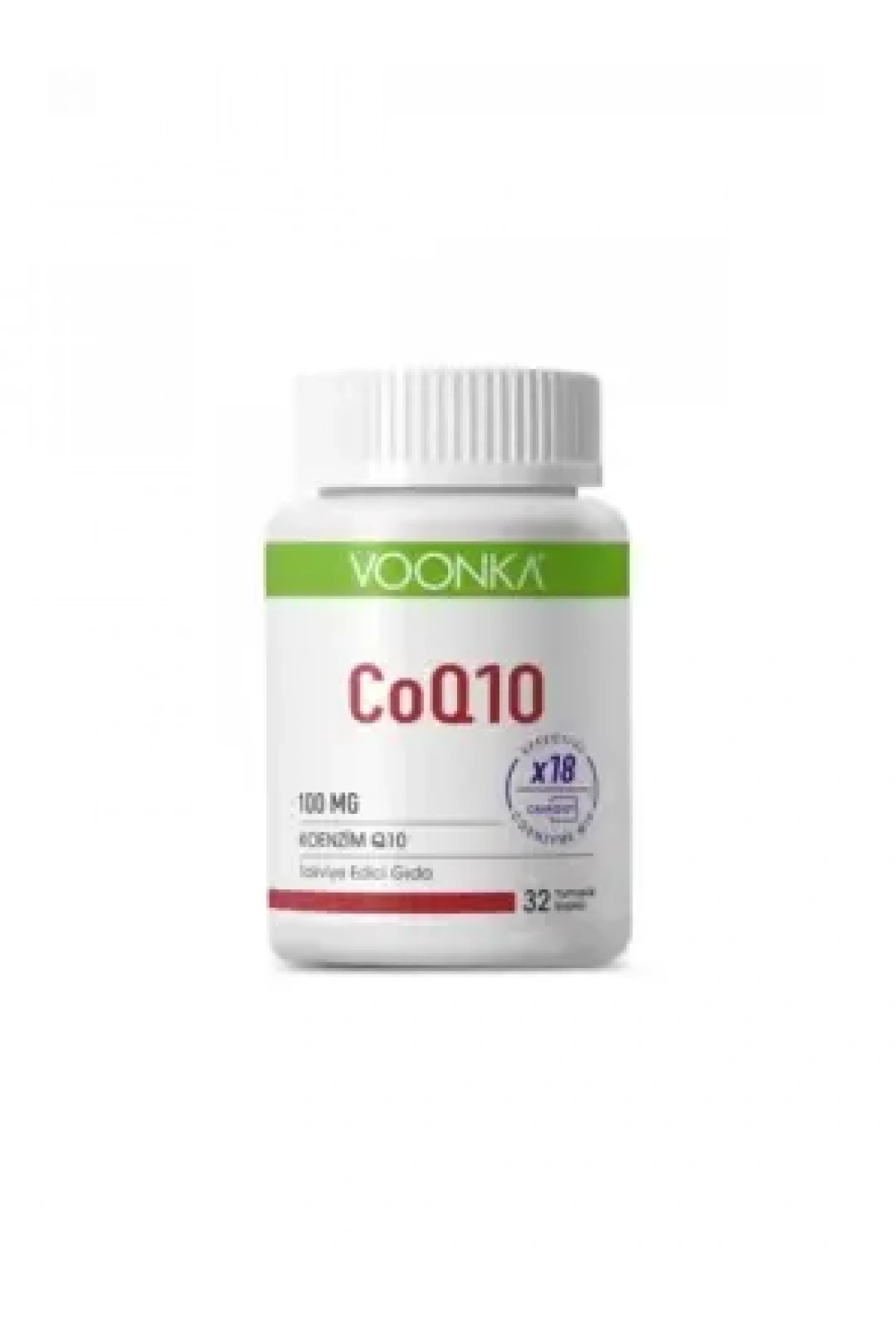 Voonka CoQ10 100mg 32 Kapsül