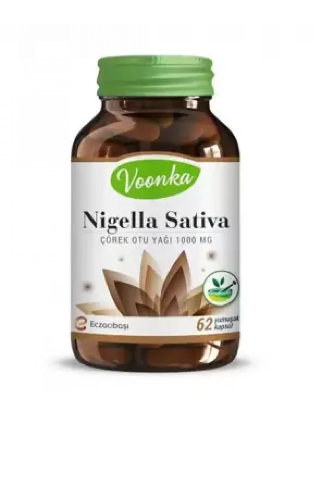 Voonka Nigella Sativa Çörekotu Yağı 62 Kapsül