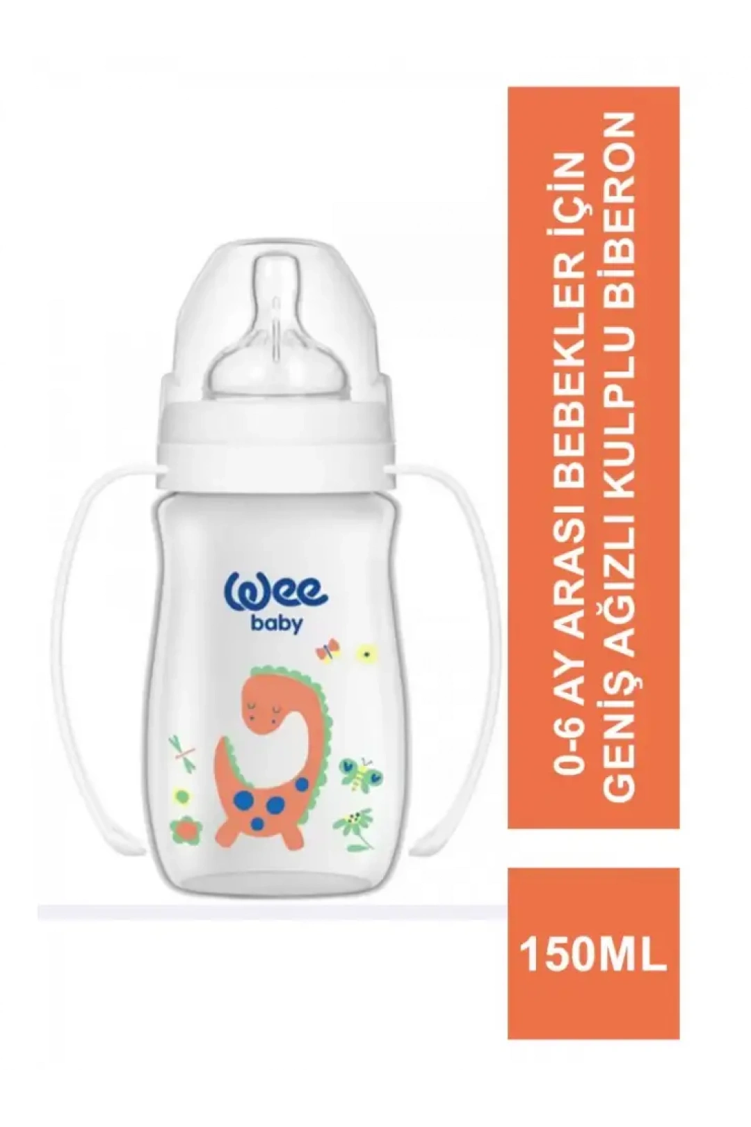 Wee Baby Klasik + Geniş Ağızlı Kulplu PP Biberon 0-6 Ay 150 ml - 137 -
