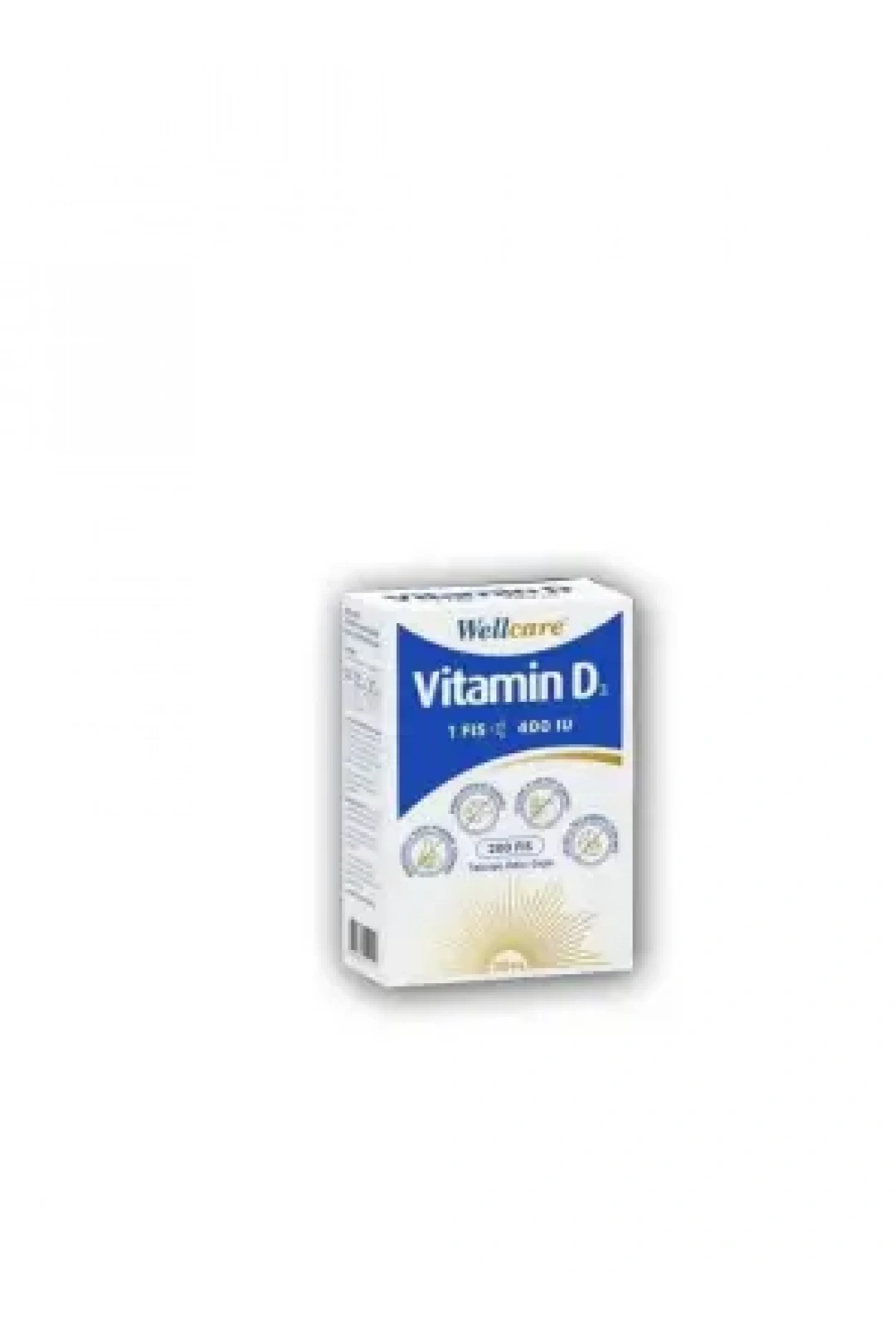Wellcare Vitamin D3 400 IU 30ml