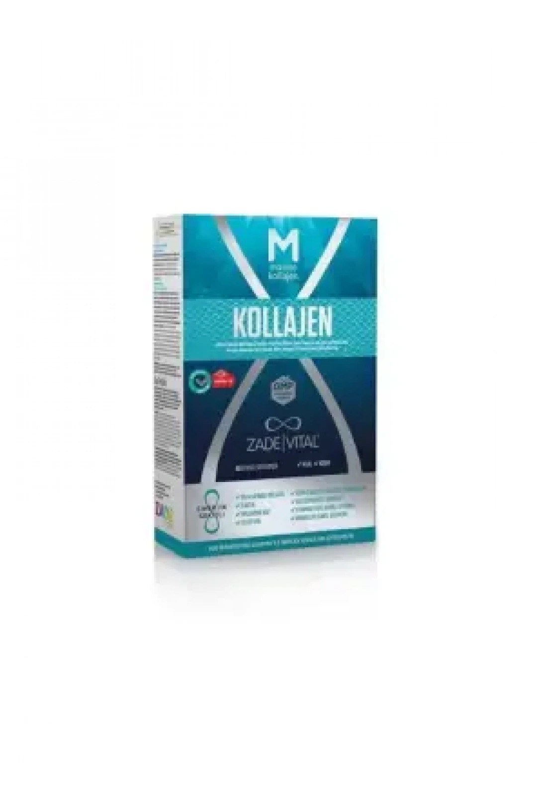 Zade Vital Marine Collagen + Hyaluronic Acid 40 Kapsül