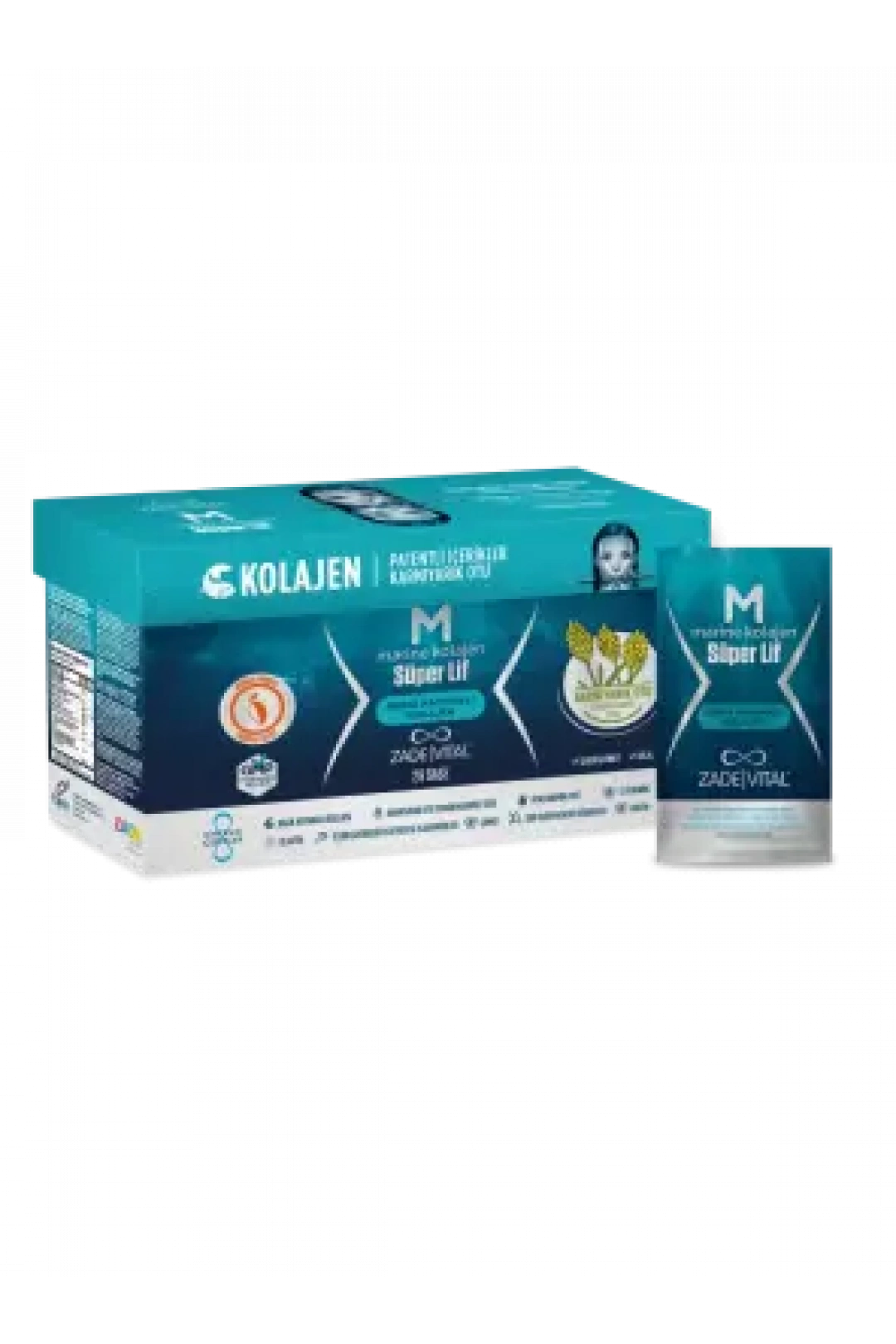 Zade Vital Marine Kolajen Süper Lif 28 Saşe