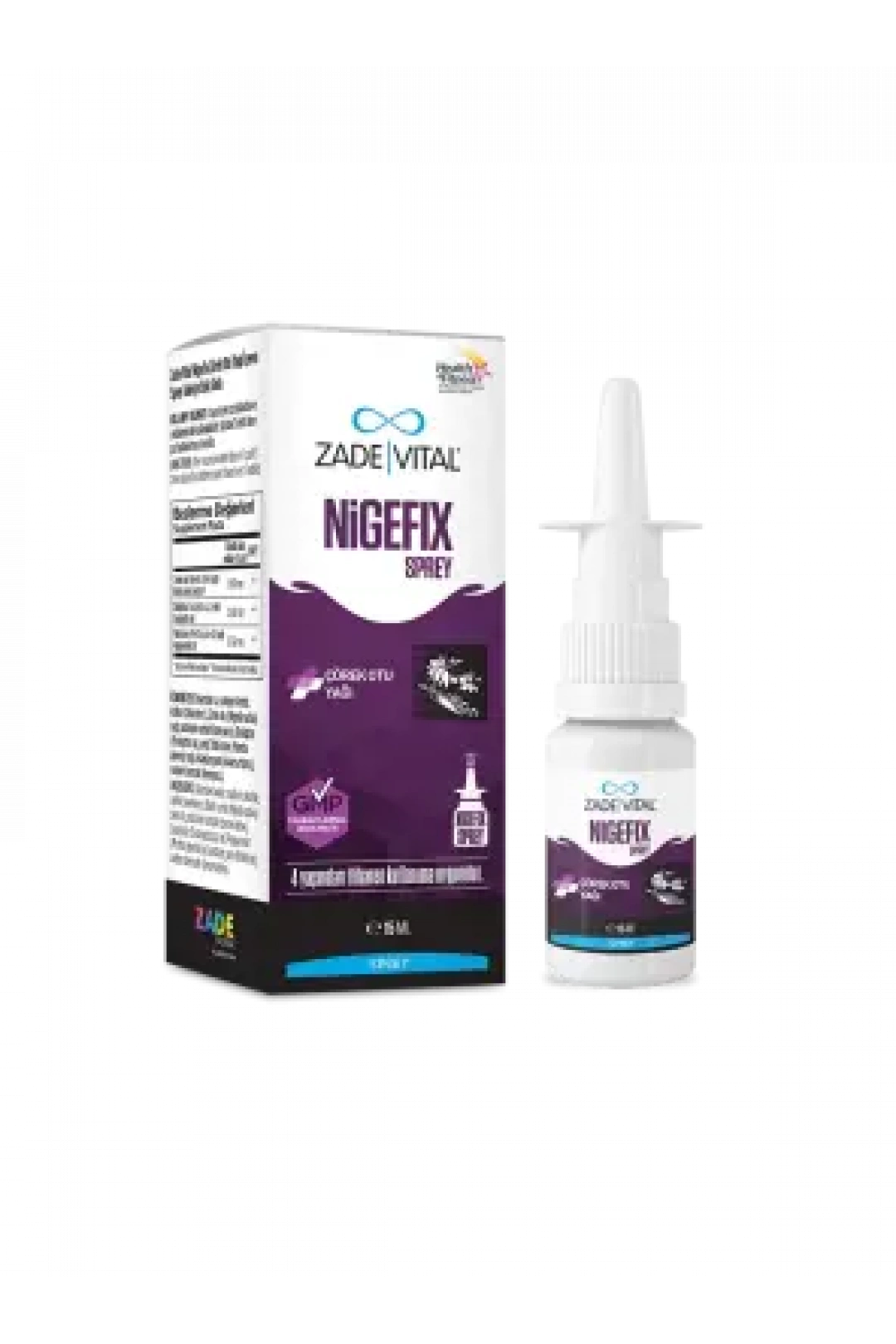 Zade Vital Nigefix Sprey 15 ml