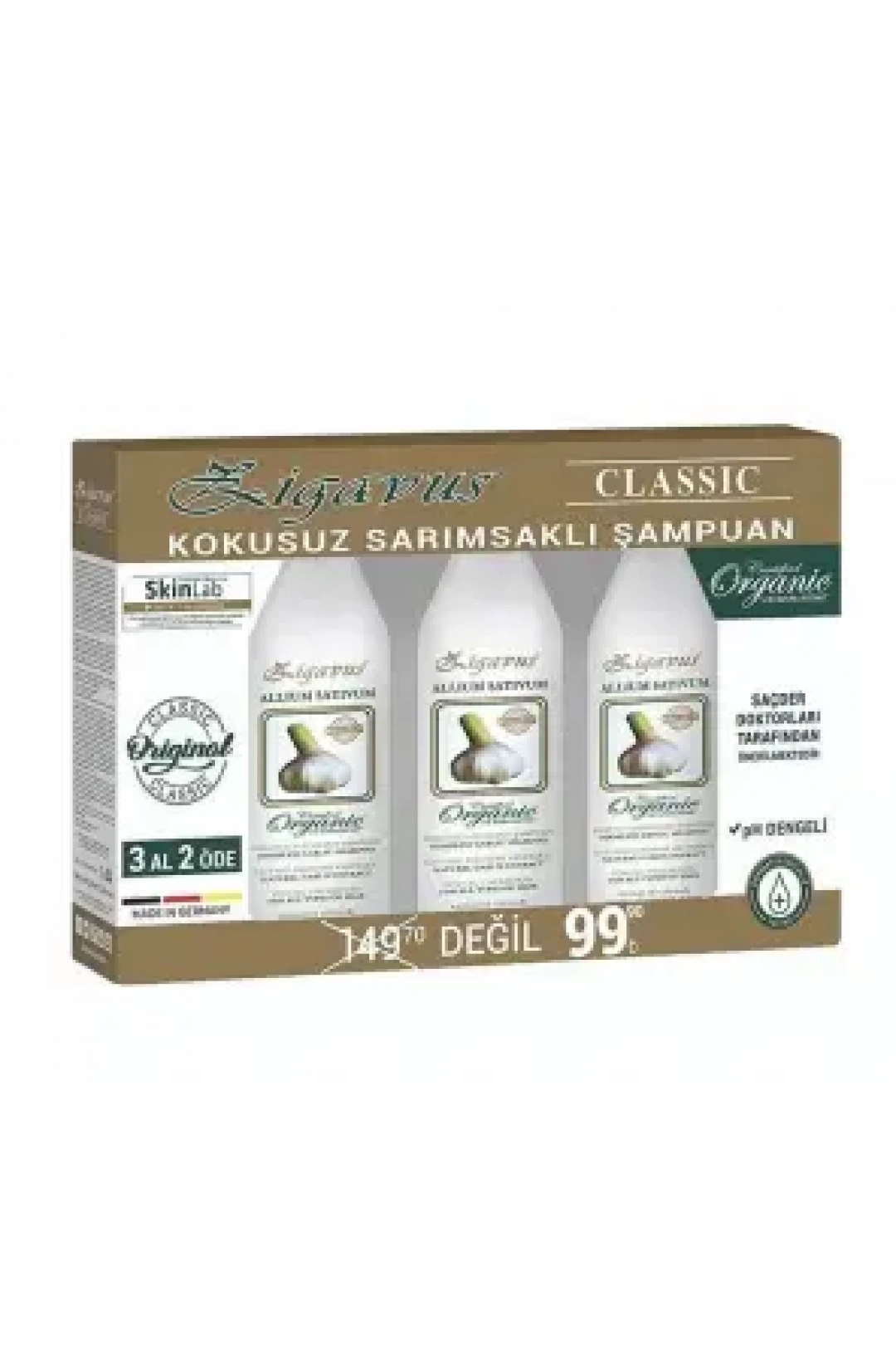 Zigavus Kokusuz Sarımsaklı Şampuan 3 Al 2 Öde