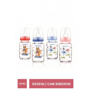 Bebedor Desenli Cam Biberon 125 ml -30302-