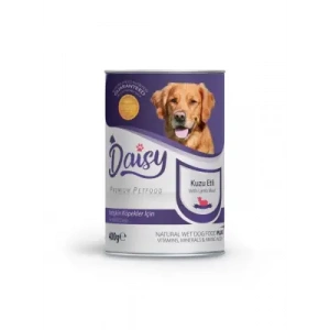 Daisy Premium Pet Kuzu Etli Yetişkin Köpek Konservesi 400 Gr