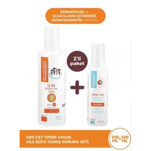 Dermoskin Sun Aile Boyu Güneş Koruyucu Set