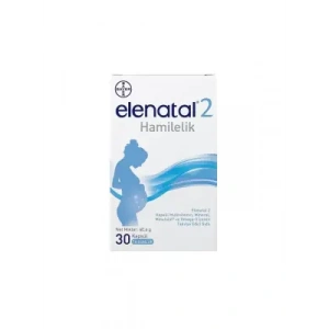 Elenatal 2 Hamilelik Multivitamin, Mineral ve Omega 3 Kapsül 30 luk
