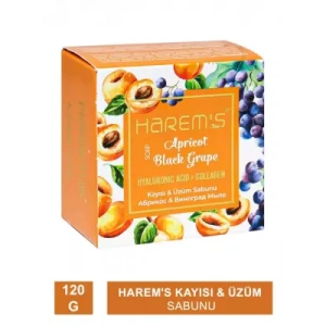 Harems Kayısı & Üzüm Sabunu 120g