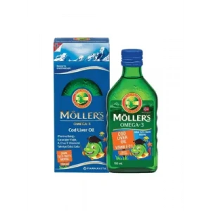 Möllers Omega-3 Cod Liver Oil Tutti Frutti Balık Yağı 150 ml
