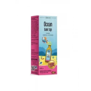 Ocean Balık Yağı Şurubu 150ml - Karışık Meyve Aromalı