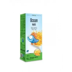 Ocean Multi Şurup Balık Yağı Bal ve Portakal Aromalı 150 ml