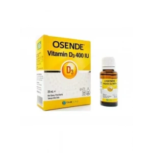 Osende Vitamin D3 400IU Damla Sprey 20ml