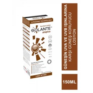 Solante Atopica Spf 50 Lotion 150ml Atopik Dermatitli Ciltler için Güneş Koruyucu