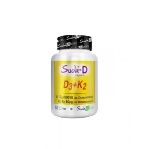 Suda Vitamin Suda-D D3+K2 Takviye Edici Gıda 60 Kapsül