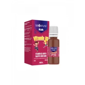 Venatura Kids Vitamin D3 400 IU Takviye Edici Gıda 20 ml