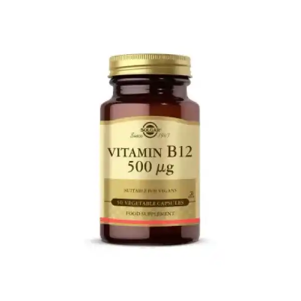 ​Solgar Vitamin B12 500 mcg 50 Kapsül