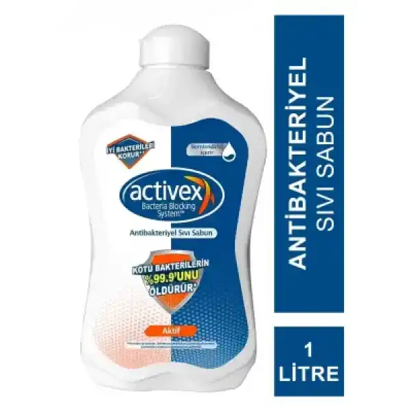 Activex Aktif Antibakteriyel Sıvı Sabun 1000 ml
