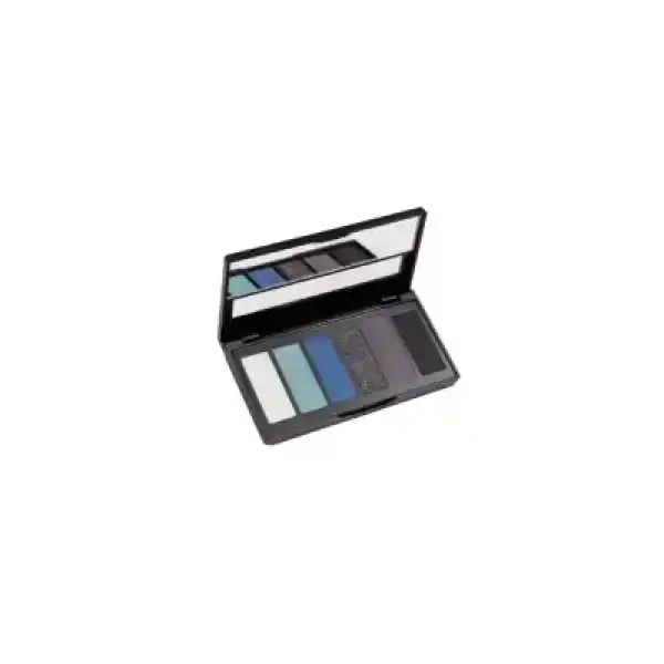 Aden Göz Farı Paleti - 6 Renkli - - 01 Black/Blue -
