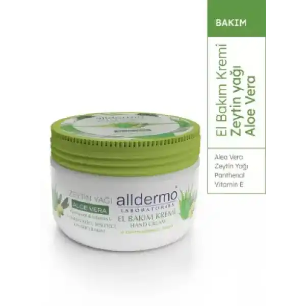 Alldermo El Bakım Kremi - Aloe Vera - 250 ml
