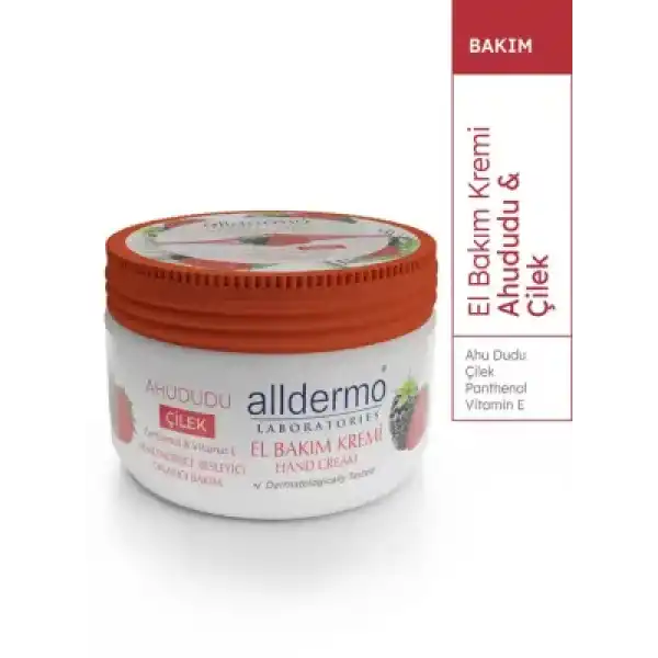 Alldermo El Bakım Kremi - Çilek - 250 ml
