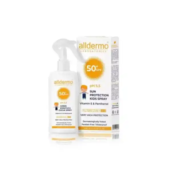 Alldermo Güneş Koruyucu Sprey Çocuk SPF 50+ 200 ml