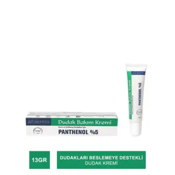 Alldermo Panthenol Dudak Kremi 13 gr