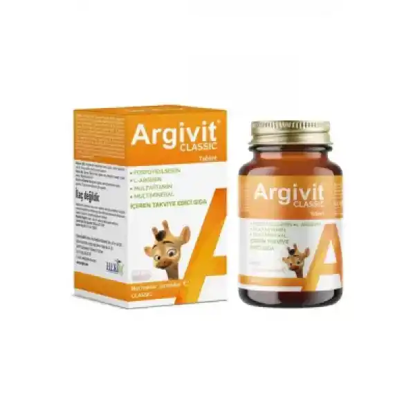 Argivit Classic Takviye Edici 30 Tablet