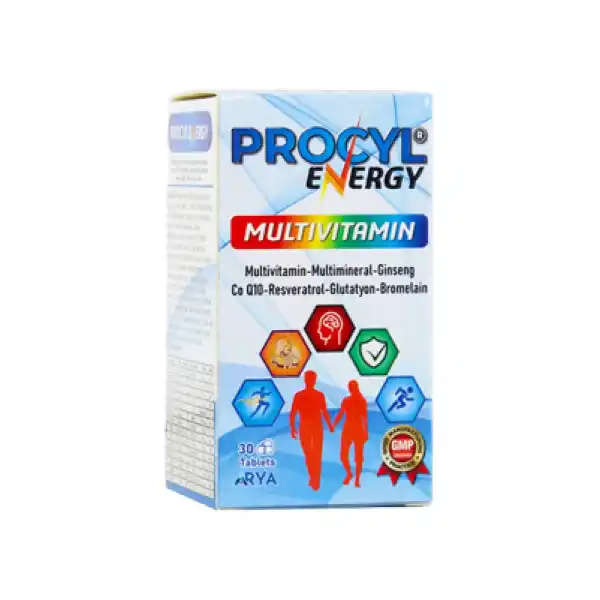 Arya Procyl Energy Multivitamin 30 Tablet