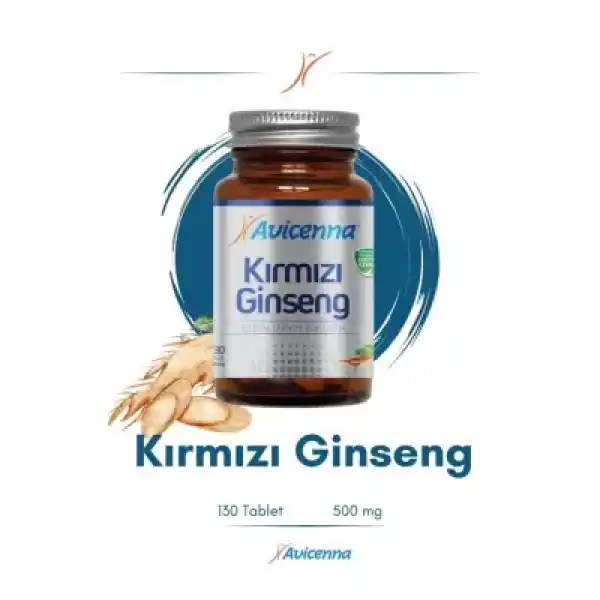 Avicenna Kırmızı Ginseng 500mg 130 Tablet