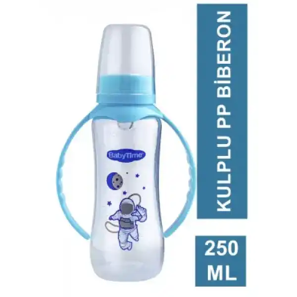 BabyTime PP Kulplu Biberon 250 ml - BT069