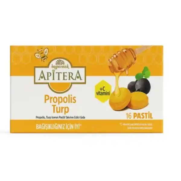Balparmak Apitera Propolis Turp Aromalı 16 Pastil