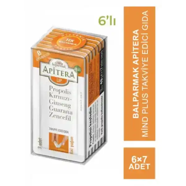 Balparmak Apitera Up Plus 6 Adet 7 x 7 GR