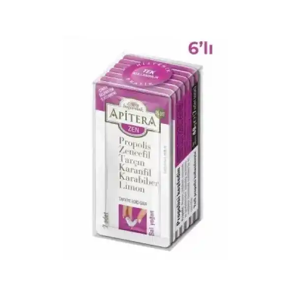 Balparmak Apitera Zen Plus 6 Adet 7x7 gr