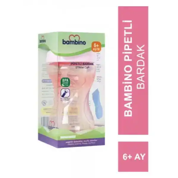 Bambino Pipetli Bardak 6+ Ay - P6143 -