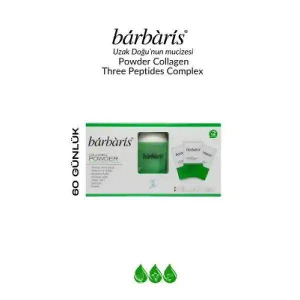 Barbaris Kolajen Powder Three Peptides Complex 30*2 Paket