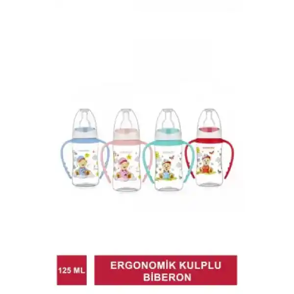 Bebedor Ergonomik Kulplu Biberon 125 ml  -76302-