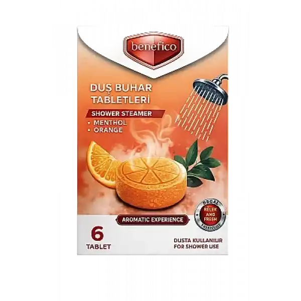 Benefico Poblex Duş Buhar Tabletleri (6 tablet x 25 gr)