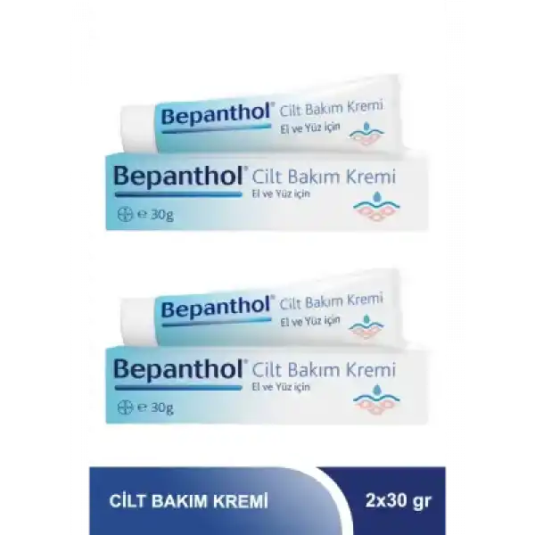 Bepanthol Derma Cilt Bakım Kremi 30 gr - 2 Adet