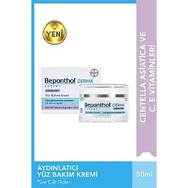 Bepanthol Derma Expert Aydınlatıcı Yüz Bakım Kremi 50 ml