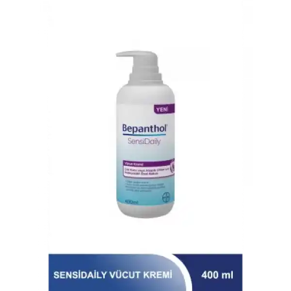 Bepanthol SensiDaily Pompalı 400 ml Vücut Kremi