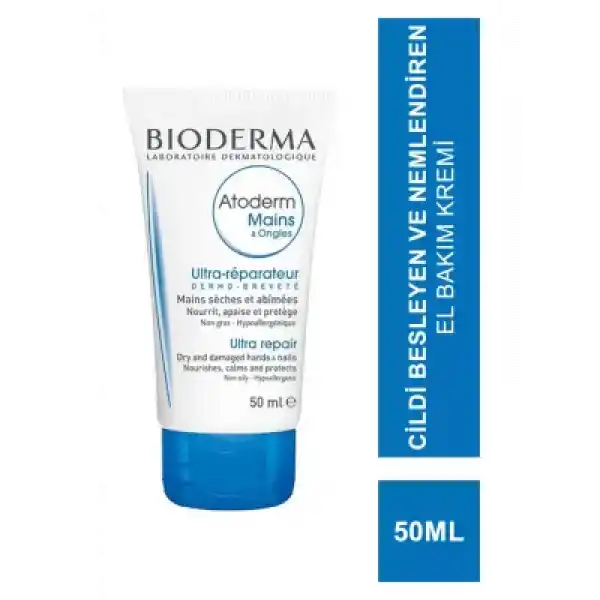 Bioderma Atoderm Hand&Nail Creme 50 ml
