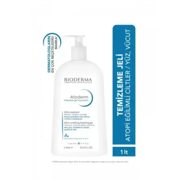 Bioderma Atoderm Intensive Foaming Gel Moussant 1 lt
