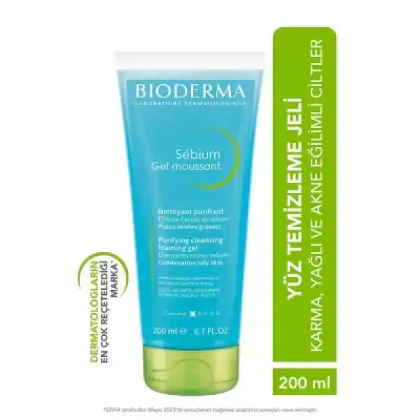 Bioderma Sebium Foaming Gel 200 ml