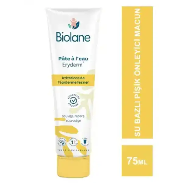 Biolane Eryderm Water Based Paste - Pişik Önleyici Macun - 75 ml