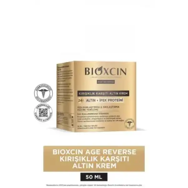 Bioxcin Age Reverse Kırışıklık Karşıtı Altın Krem 50 ml