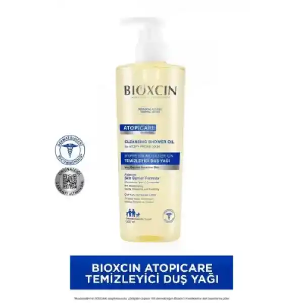 Bioxcin Atopicare Atopiye Eğilimli Ciltler İçin Temizleyici Duş Yağı 500 ml