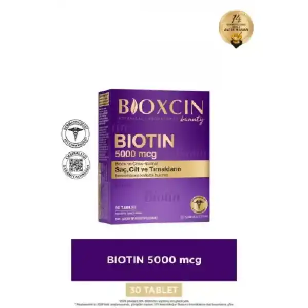 Bioxcin Biotin 5000mcg 30 Tablet